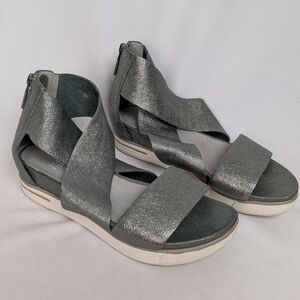 Women's Metallic Sandals